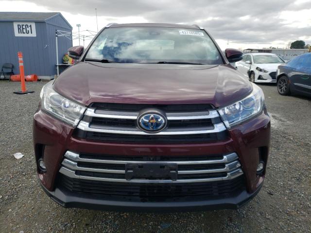 Photo 5 from auction – 2019 TOYOTA HIGHLANDER with VIN 5TDDGRFH8KS056881