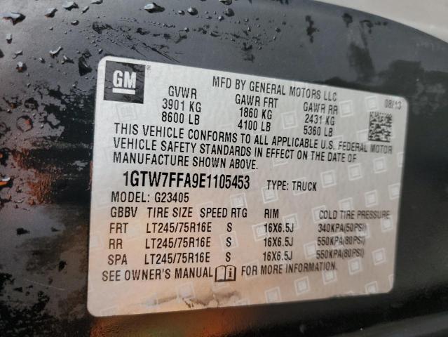 Photo 14 from auction – 2014 GMC SAVANA G25 with VIN 1GTW7FFA9E1105453