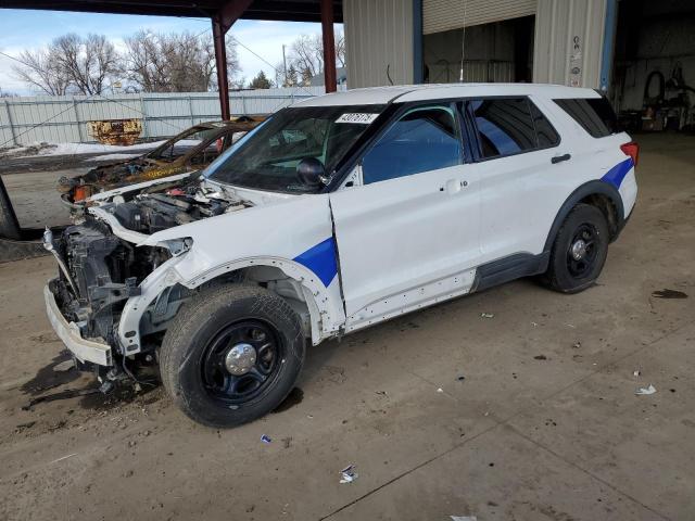 FORD EXPLORER P 2021 with VIN 1FM5K8AB3MGB53401 - Photo from auction