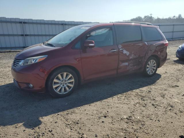 TOYOTA SIENNA XLE 2017 with VIN 5TDYZ3DC7HS783423 - Photo from auction
