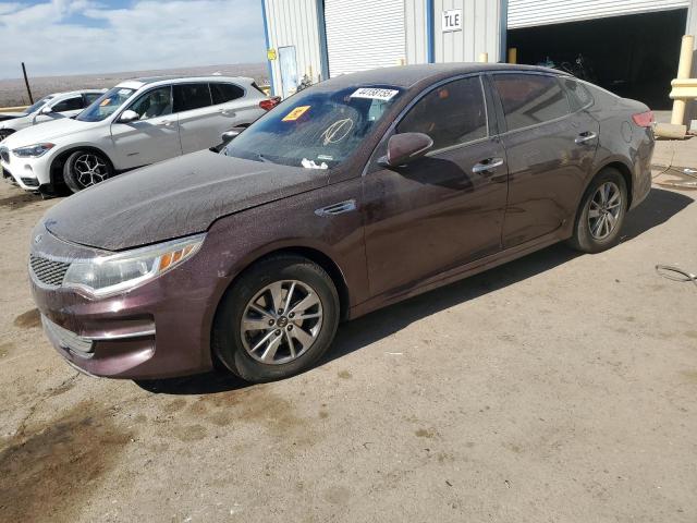KIA OPTIMA LX 2016 with VIN 5XXGT4L35GG018571 - Photo from auction