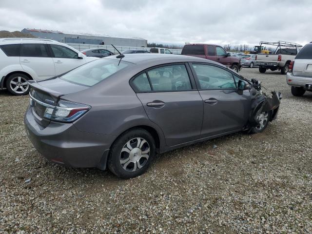 Photo 3 from auction – 2013 HONDA CIVIC HYBR with VIN 19XFB4F29DE203177