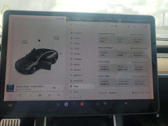 Photo 9 from auction – 2018 TESLA MODEL 3 with VIN 5YJ3E1EBXJF083244