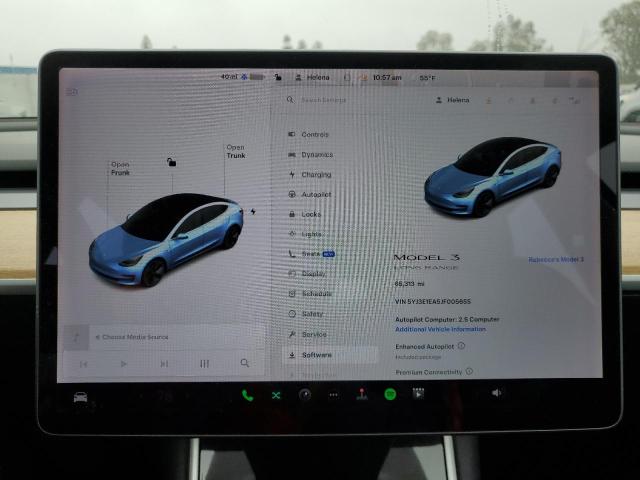 Photo 9 from auction – 2018 TESLA MODEL 3 with VIN 5YJ3E1EA5JF005655