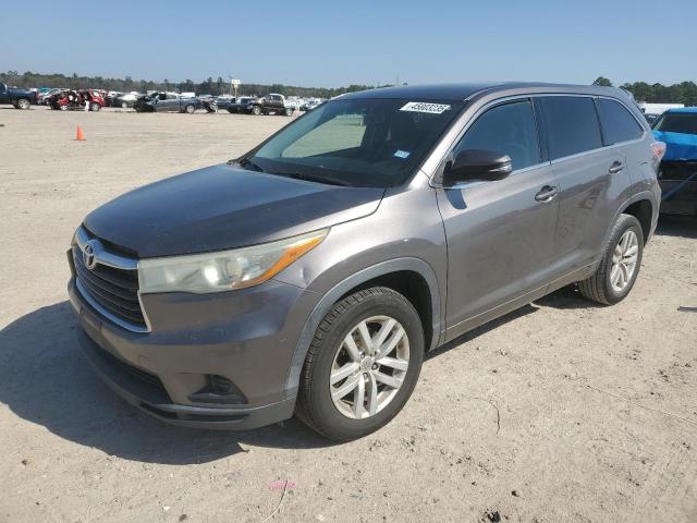 TOYOTA HIGHLANDER 2015 with VIN 5TDZKRFH8FS097232 - Photo from auction