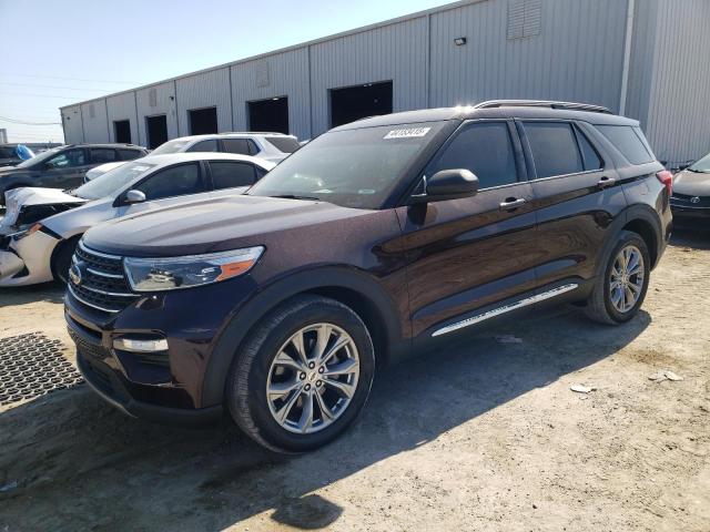 FORD EXPLORER X 2022 with VIN 1FMSK7DH5NGC46242 - Photo from auction