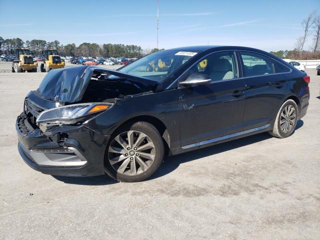 HYUNDAI SONATA SPO 2017 with VIN 5NPE34AF2HH437147 - Photo from auction