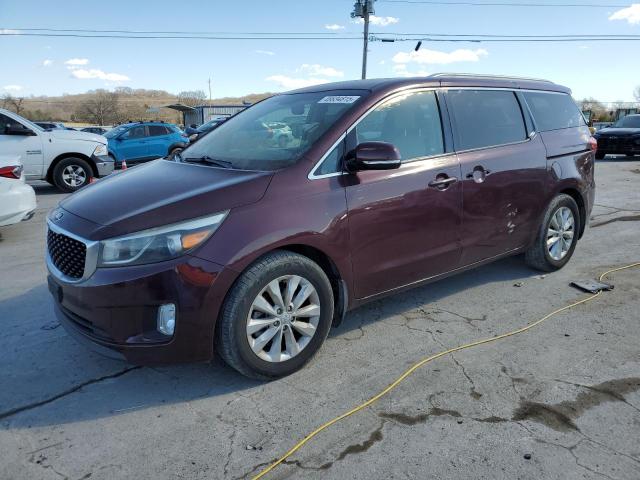 KIA SEDONA EX 2015 with VIN KNDMC5C14F6047466 - Photo from auction