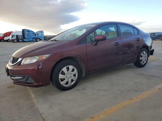 HONDA CIVIC LX 2014 with VIN 19XFB2F5XEE239329 - Photo from auction