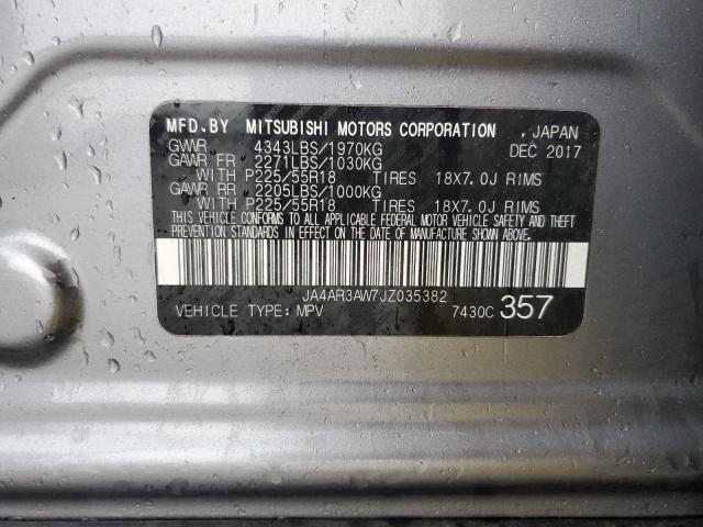 Photo 14 from auction – 2018 MITSUBISHI OUTLANDER with VIN JA4AR3AW7JZ035382
