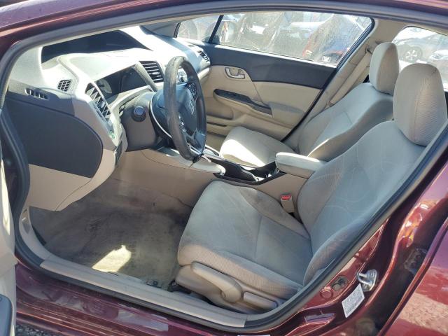 Снимка 7 от търг – 2012 HONDA CIVIC LX с VIN 19XFB2F57CE389587