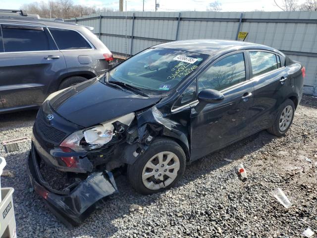 KIA RIO LX 2013 with VIN KNADM4A33D6281393 - Photo from auction