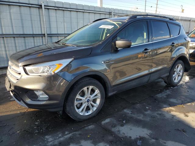 FORD ESCAPE SEL 2018 with VIN 1FMCU9HD1JUC76190 - Photo from auction