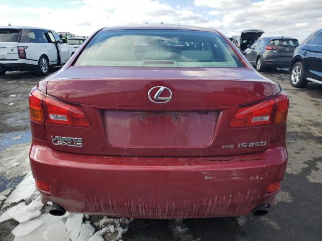 Photo 6 from auction – 2006 LEXUS IS 250 with VIN JTHCK262262001609