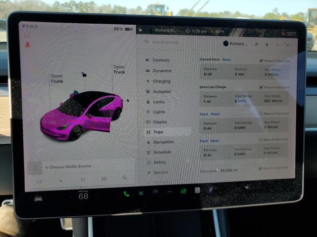 Photo 9 from auction – 2018 TESLA MODEL 3 with VIN 5YJ3E1EA7JF122895
