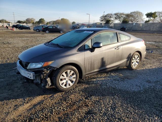 HONDA CIVIC LX 2012 with VIN 2HGFG3B55CH558136 - Photo from auction