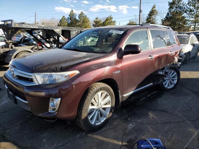 TOYOTA HIGHLANDER 2012 with VIN JTEDC3EH3C2005495 - Photo from auction