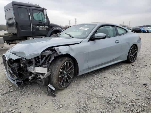 BMW 430I 2022 with VIN WBA53AP04NCJ82894 - Photo from auction