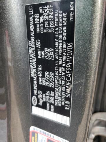 Photo 14 from auction – 2023 HYUNDAI TUCSON SEL with VIN 5NMJFCAE9PH170706