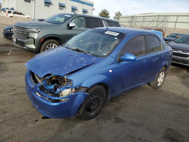 Photo 1 from auction – 2006 CHEVROLET AVEO BASE with VIN KL1TD56666B649347