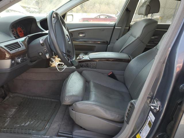 Photo 7 from auction – 2007 BMW 750 with VIN WBAHN835X7DT77185