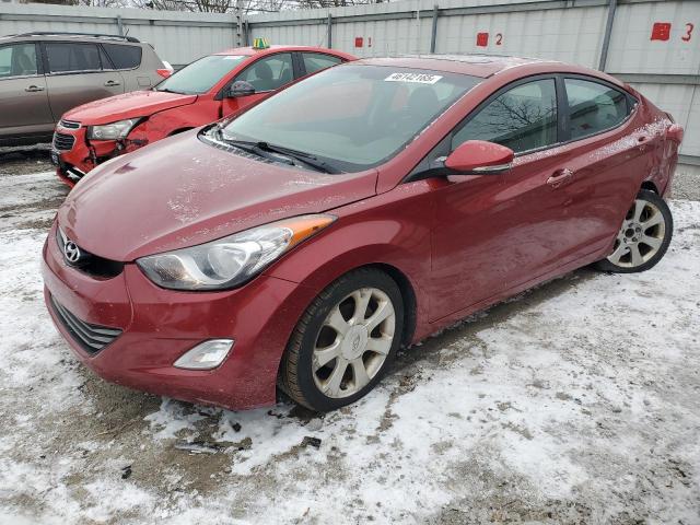 HYUNDAI ELANTRA GL 2011 with VIN KMHDH4AE5BU126969 - Photo from auction