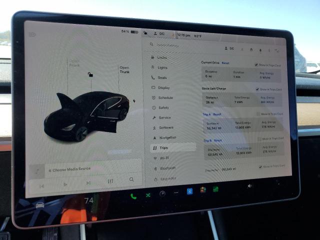 Photo 9 from auction – 2020 TESLA MODEL 3 with VIN 5YJ3E1EB8LF710414