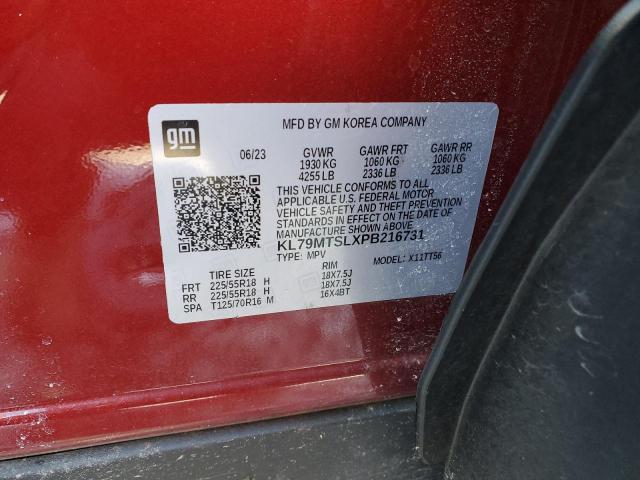 Photo 14 from auction – 2023 CHEVROLET TRAILBLAZE with VIN KL79MTSLXPB216731
