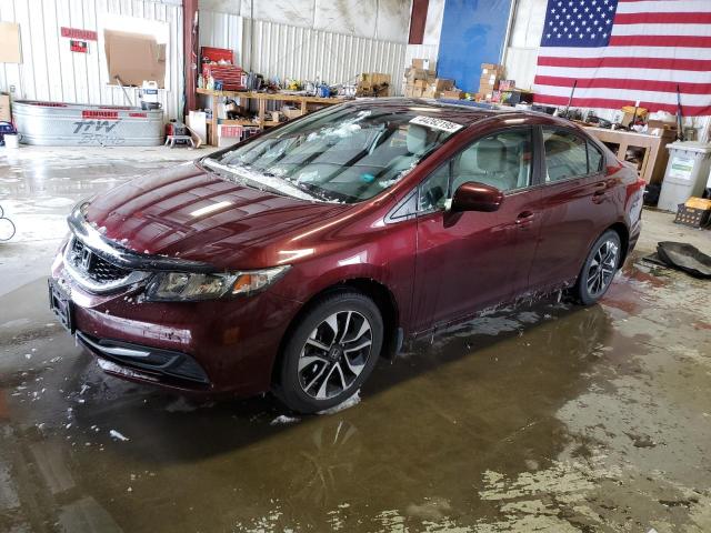 HONDA CIVIC EX 2015 with VIN 19XFB2F83FE200724 - Photo from auction