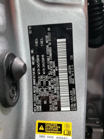 Photo 14 from auction – 2019 TOYOTA HIGHLANDER with VIN 5TDDZRFH0KS928982