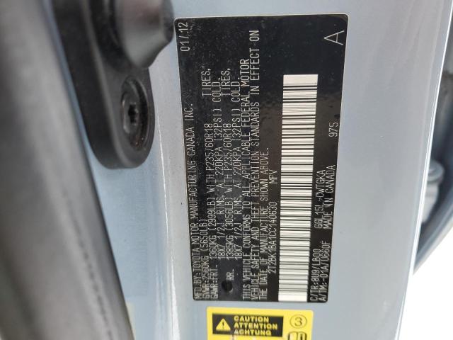 Photo 14 from auction – 2012 LEXUS RX 350 with VIN 2T2BK1BA1CC140630