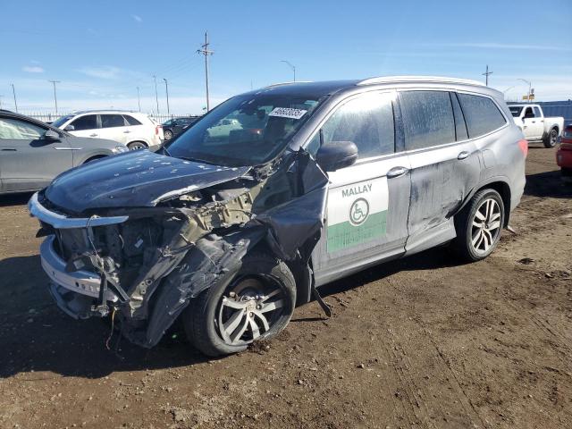 HONDA PILOT ELIT 2017 with VIN 5FNYF6H05HB015373 - Photo from auction