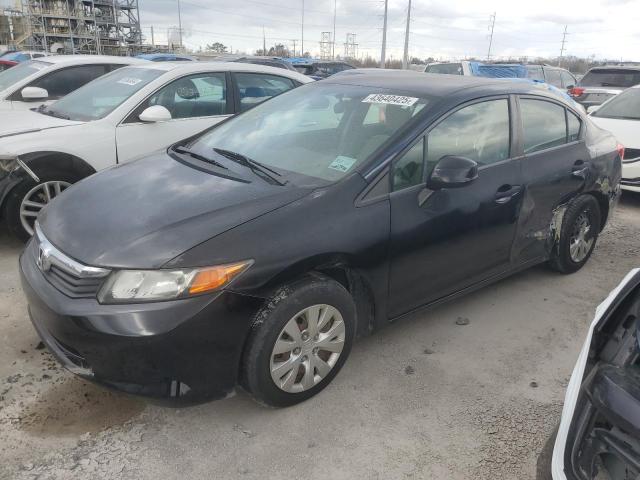 HONDA CIVIC LX 2012 with VIN JHMFB2F55CS005611 - Photo from auction