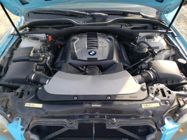 Photo 11 from auction – 2007 BMW 750 with VIN WBAHN83597DT74195
