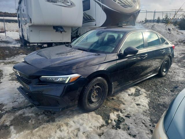 HONDA CIVIC LX 2022 with VIN 2HGFE2F22NH129880 - Photo from auction