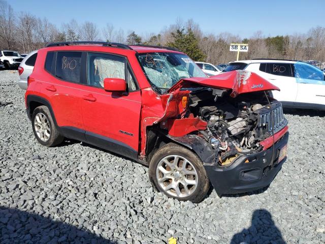 Photo 4 from auction – 2017 JEEP RENEGADE L with VIN ZACCJBBB2HPG12811