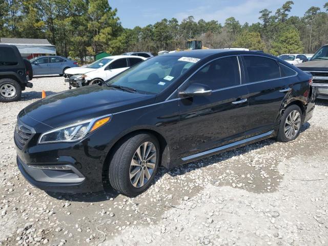 HYUNDAI SONATA SPO 2017 with VIN 5NPE34AF7HH569322 - Photo from auction