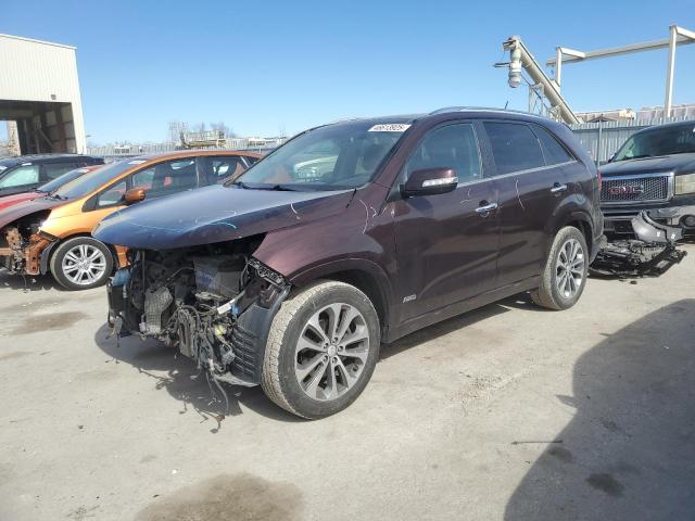 KIA SORENTO SX 2015 with VIN 5XYKWDA70FG624491 - Photo from auction