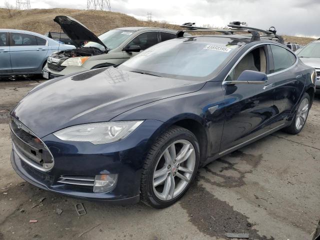 TESLA MODEL S 2013 with VIN 5YJSA1DP8DFP06465 - Photo from auction