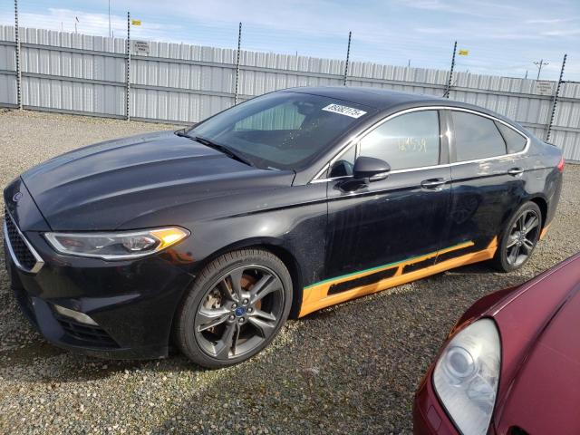 FORD FUSION SPO 2017 with VIN 3FA6P0VPXHR284928 - Photo from auction