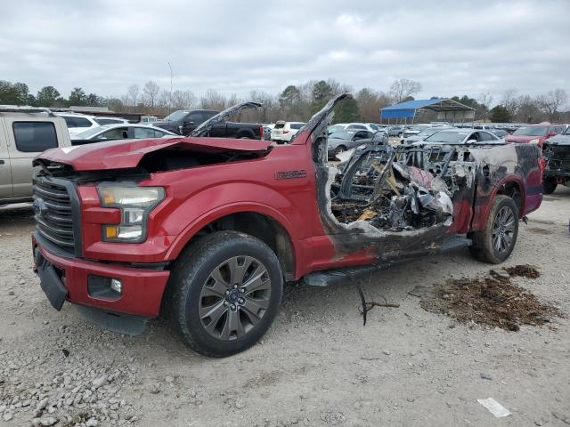 FORD F150 SUPER 2016 with VIN 1FTEW1CG9GFA96639 - Photo from auction