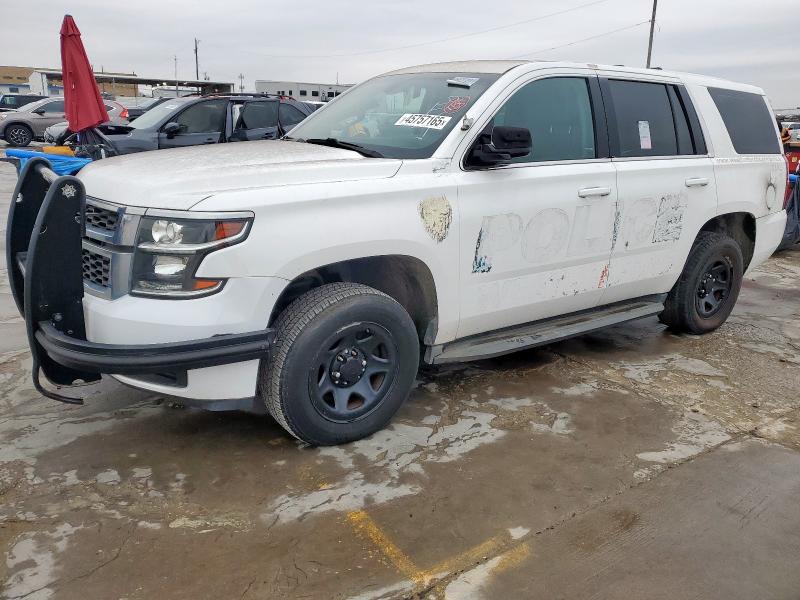 CHEVROLET TAHOE POLI 2015 with VIN 1GNLC2EC0FR577609 - Photo from auction