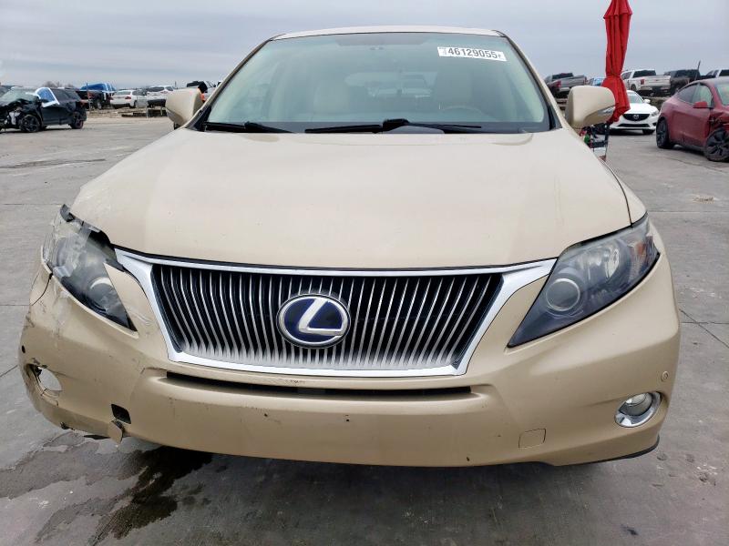 Photo 5 from auction – 2010 LEXUS RX 450H with VIN JTJZB1BA8A2000232
