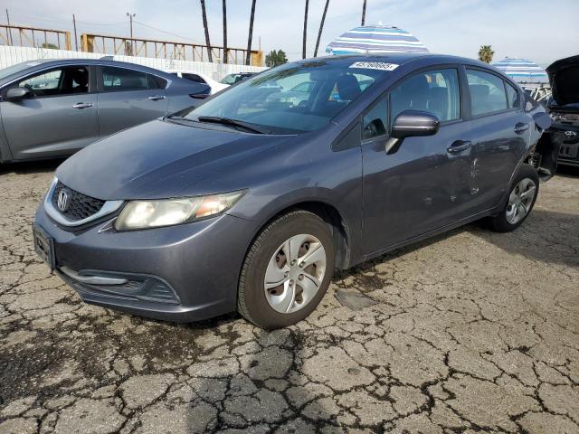 Photo 1 from auction – 2014 HONDA CIVIC LX with VIN 19XFB2F55EE225502