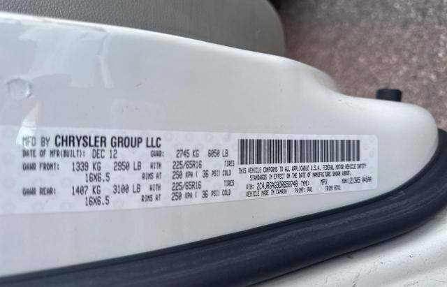 Снимка 10 от търг – 2013 RAM TRADESMAN с VIN 2C4JRGAG9DR658748