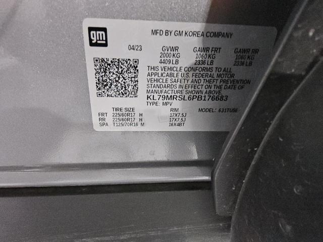 Photo 14 from auction – 2023 CHEVROLET TRAILBLAZE with VIN KL79MRSL6PB176683