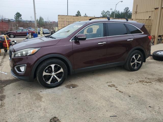 KIA SORENTO EX 2017 with VIN 5XYPH4A57HG249216 - Photo from auction