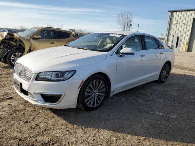 LINCOLN MKZ SELECT 2017 with VIN 3LN6L5D9XHR629957 - Photo from auction
