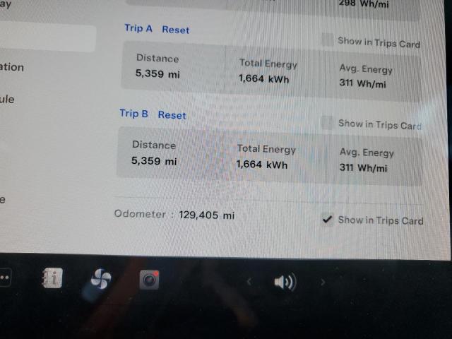 Photo 9 from auction – 2022 TESLA MODEL 3 with VIN 5YJ3E1EA0NF188999