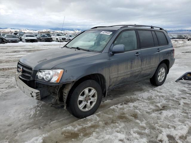 TOYOTA HIGHLANDER 2002 with VIN JTEHF21A120062543 - Photo from auction